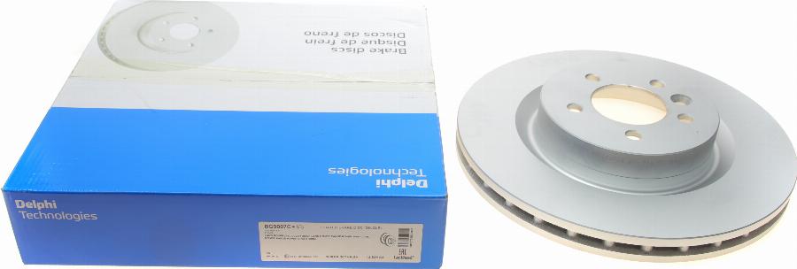 Delphi BG9007C - Тормозной диск autospares.lv