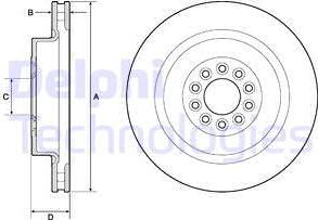 HELLA 8DD 355 116-851 - Тормозной диск autospares.lv