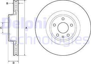 Remy RAD1940C - Тормозной диск autospares.lv