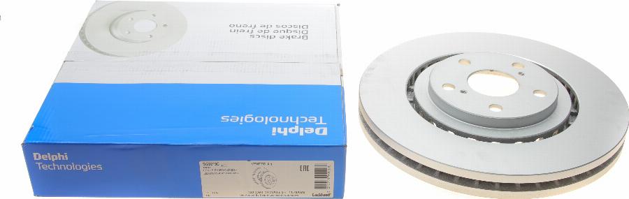 Delphi BG9219C - Тормозной диск autospares.lv