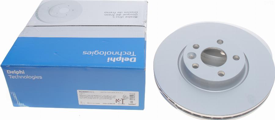 Delphi BG4094C - Тормозной диск autospares.lv