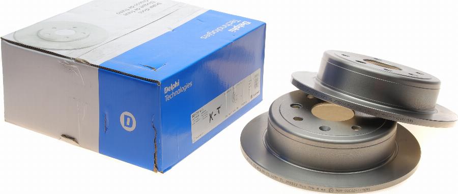 Delphi BG4091 - Тормозной диск autospares.lv