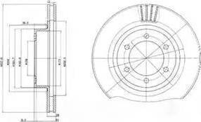 RIDER RD.3325.DF4494 - Тормозной диск autospares.lv