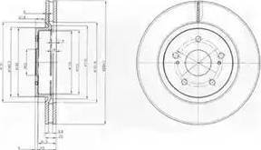 Ruville BFR560410 - Тормозной диск autospares.lv