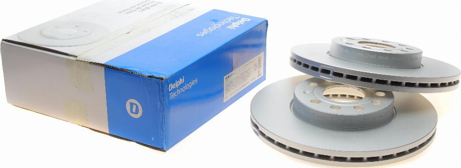 Delphi BG3833-C - Тормозной диск autospares.lv