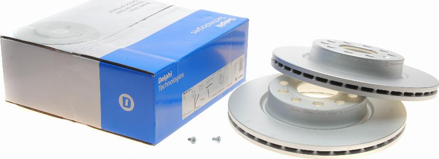 Delphi BG3832C - Тормозной диск autospares.lv
