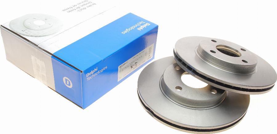 Delphi BG3359 - Тормозной диск autospares.lv