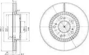 RIDER RD.3325.DF4486 - Тормозной диск autospares.lv