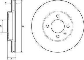 RIDER RD.3325.DF1533 - Тормозной диск autospares.lv