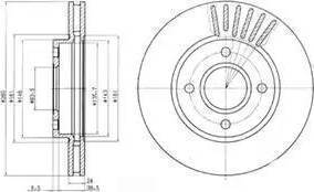 Magneti Marelli 353611742240 - Тормозной диск autospares.lv