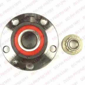 Delphi BK1386 - Ступица колеса, поворотный кулак autospares.lv