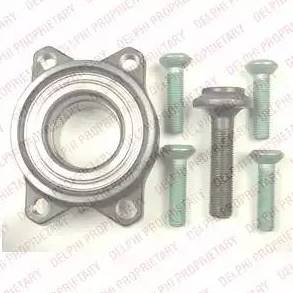 Delphi BK1382 - Подшипник ступицы колеса, комплект autospares.lv