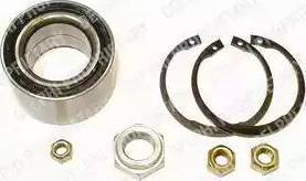 SKF VKBA576 - Подшипник ступицы колеса, комплект autospares.lv