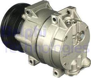 Delphi CS10095 - Компрессор кондиционера autospares.lv