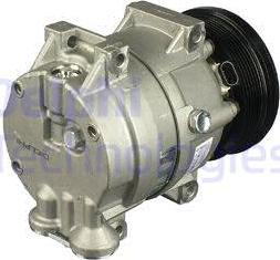 Delphi CS10096-12B1 - Компрессор кондиционера autospares.lv