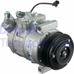 Delphi CS20405 - Компрессор кондиционера autospares.lv