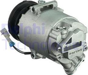 Delphi CS20425 - Компрессор кондиционера autospares.lv