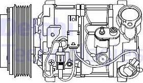 Delphi CS20545 - Компрессор кондиционера autospares.lv