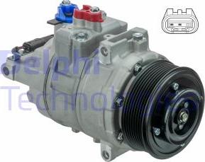 Delphi CS20505 - Компрессор кондиционера autospares.lv