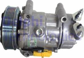 Delphi CS20526 - Компрессор кондиционера autospares.lv