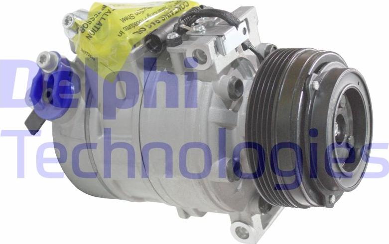 Delphi CS20086 - Компрессор кондиционера autospares.lv