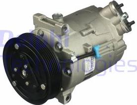 Delphi CS20302 - Компрессор кондиционера autospares.lv