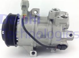 Delphi CS20331 - Компрессор кондиционера autospares.lv