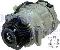 Delphi CS20378 - Компрессор кондиционера autospares.lv