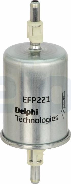 Delphi EFP221 - Топливный фильтр autospares.lv