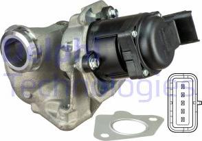 Delphi EG10401-15B1 - Клапан возврата ОГ autospares.lv