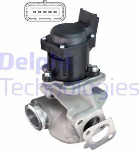 Delphi EG10507-12B1 - Клапан возврата ОГ autospares.lv