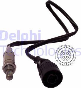 Delphi ES10984-12B1 - Лямбда-зонд, датчик кислорода autospares.lv