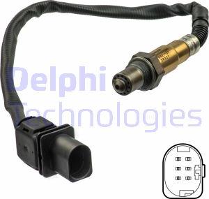 Delphi ES21127-12B1 - Лямбда-зонд, датчик кислорода autospares.lv