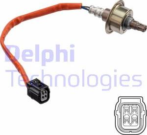 Delphi ES21305-12B1 - Лямбда-зонд, датчик кислорода autospares.lv