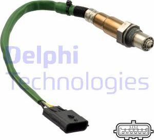 Delphi ES21250-12B1 - Лямбда-зонд, датчик кислорода autospares.lv