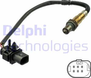 Delphi ES21211-12B1 - Лямбда-зонд, датчик кислорода autospares.lv