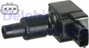 Delphi GN10508-12B1 - Катушка зажигания autospares.lv