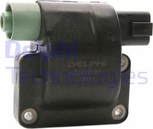 Delphi GN10188-11B1 - Катушка зажигания autospares.lv