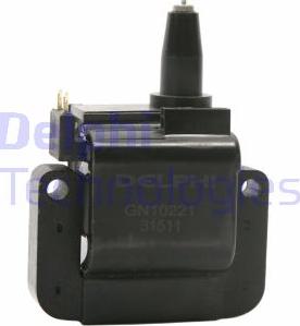 Delphi GN10221-11B1 - Катушка зажигания autospares.lv