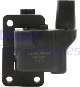 Delphi GN10222-11B1 - Катушка зажигания autospares.lv