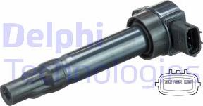 Delphi GN10701-12B1 - Катушка зажигания autospares.lv