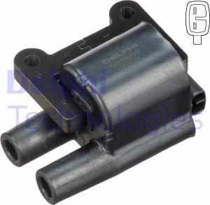 Delphi GN10703-12B1 - Катушка зажигания autospares.lv