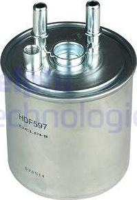 Delphi HDF597 - Топливный фильтр autospares.lv