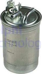 Delphi HDF507 - Топливный фильтр autospares.lv