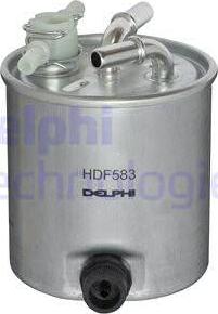 Delphi HDF583 - Топливный фильтр autospares.lv