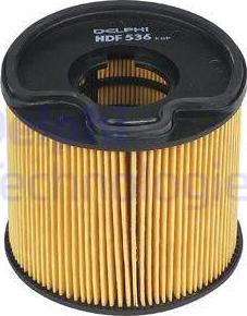 Delphi HDF536 - Топливный фильтр autospares.lv