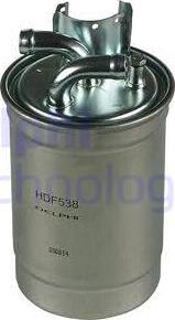 Delphi HDF538 - Топливный фильтр autospares.lv