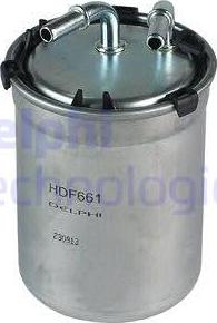 Delphi HDF661 - Топливный фильтр autospares.lv