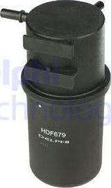 Delphi HDF679 - Топливный фильтр autospares.lv
