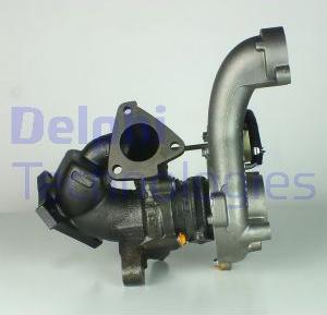 Delphi HRX167 - Турбина, компрессор autospares.lv